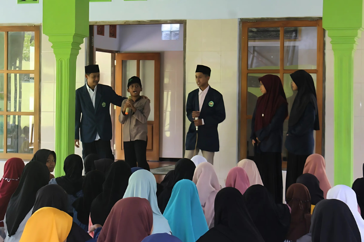 Upaya Penguatan Paham Agama, BEM STIT Al-Muslihuun Bantu Kegiatan Pesantren Ramadhan di SDN Sananwet