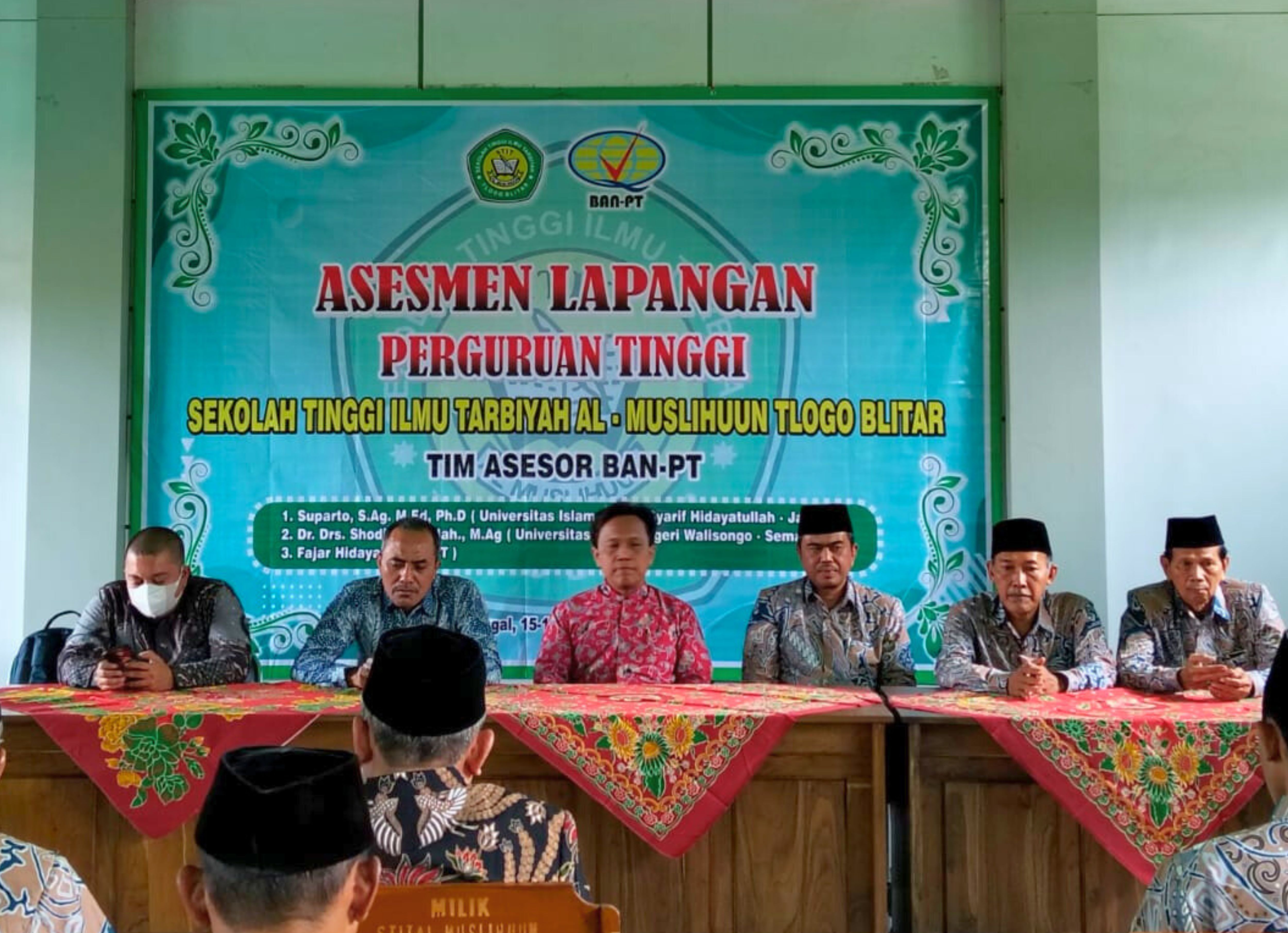 STIT Al-Muslihuun Hadapi Asesmen Lapangan, Tiga Asesor Ternama Turut Hadir