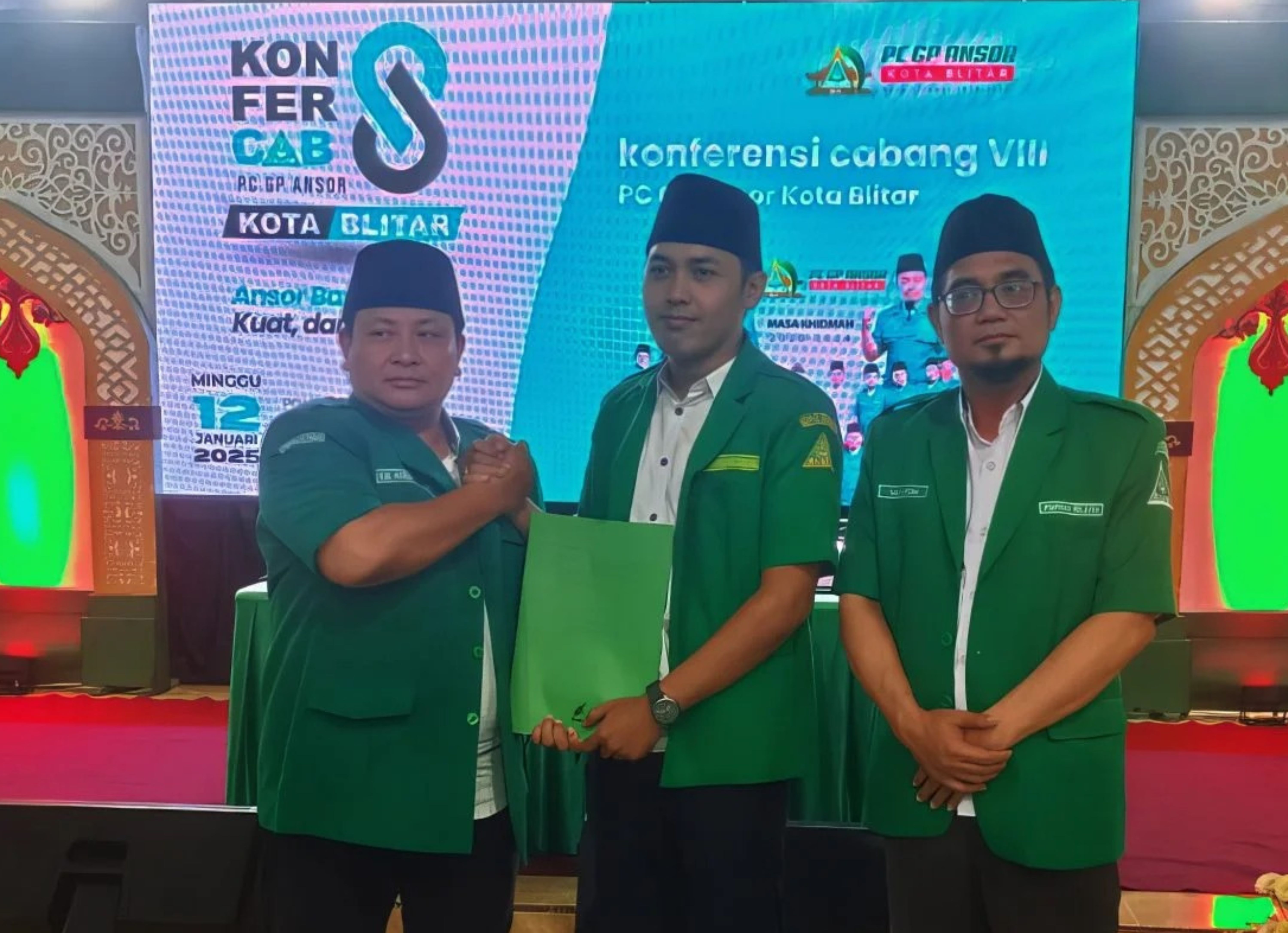 Alumni STIT Al-Muslihuun, Pimpin PC GP Ansor Kota Blitar Masa Khidmah 2025 - 2028